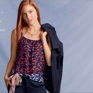 NWT CAbi Smooch Tank 